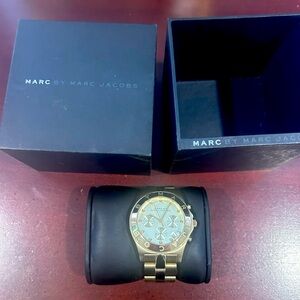 Marc Jacob’s gold plated women’s watch
